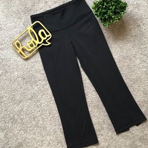 Lululemon cropped flare leggings